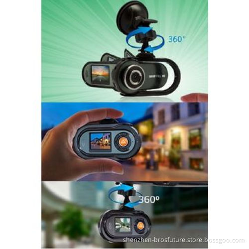 Full Metal Rotatable Mini Side Car DVR, 1.5-inch TFT LCD Digital Screen